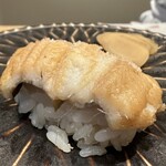 立ち食い鮨極 - 穴子  塩で