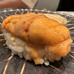 立ち食い鮨極 - 雲丹