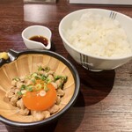 宵ノねこ - 納豆ごはん(横島醤油納豆)