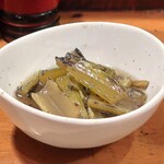 やきとり 正や - セロリ焼き浸し