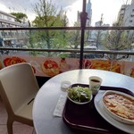 カフェ テラス ヴェルト - 三鷹駅を　眺めながら