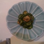 旬彩鈴吉 - キュウリの酢の物です。