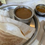 三燈舎 - Aセットランチ、サンバル