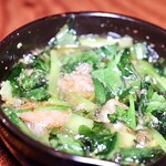 イタリア食堂MARU。 - えびのアヒージョ