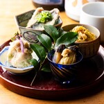 立川のけむり - おばんざい盛り合わせ