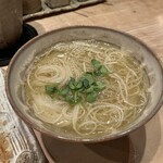 鳥しき - 白湯スープ