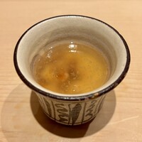 鮨 龍次郎 - 蛍烏賊 茶碗蒸し