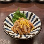 酢重ダイニング 新丸の内ビル - イカの醤油漬け