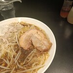 豚風。 - 黒豚の分厚いチャーシュー　絶品