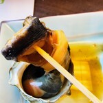 うに清 - さざえつぼ焼き