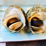 うに清 - さざえつぼ焼き