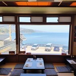 うに清 - 店内からの景色