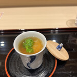 しげ松 - 蟹湯葉蒸し