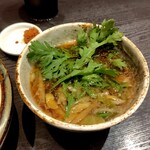 ラーメン大至 - 鴨南蛮つけ麺