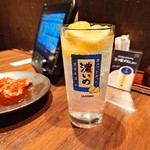 焼肉ホルモン だんだん - 2025年４月　レモンサワーお代わりお代わり