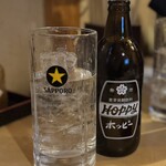 すし居酒屋 すすむ - ホッピーセット　430円