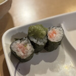 すし居酒屋 すすむ - ねぎとろ、わさび、明太子