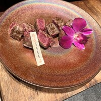 但馬屋イーマ - ステーキ（焼いた後）