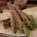 おおはま - 置鮎と夏野菜の天ぷら