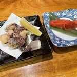 二代目けんのすけ - タコから旨い。明太子は柔め