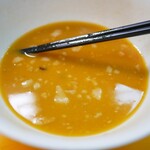 ラーメンエース - 味噌ラーメン スープ