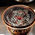 Tokusen Wagyuudaishougun - 炭焼きです
