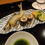 壽山 - 鮎　うなぎ八幡巻