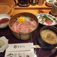すき焼きと牛まぶし ももしき - 