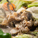 喜多由 - ツブ　焼きシーン