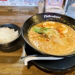 神田町 虎玄 - スペシャル担担麺、ライス