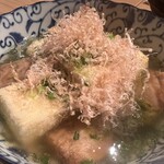 吟醸マグロ 武蔵小杉 - マグロと豆腐の揚げ出し