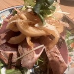 吟醸マグロ - 初カツオのたたき