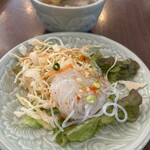 Soi Gapao - ランチメニューのセットサラダとスープ