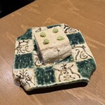 金沢炉端あっぱれ - 固豆腐の味噌漬けは独特なお味…