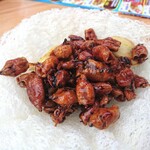 TIAN TIAN FISHERMAN'S PIER SEAFOOD RESTAURANT - Stir-Fried Fresh Baby Squid／清炒新鲜小鱿