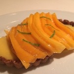 ヌガ - マンゴーのタルト