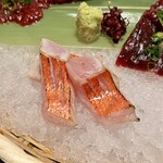 ふく亭 - 金目鯛炙り 御前崎（¥1,260）