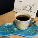 カラフルコーヒー - 中煎りホットコーヒー☕️ボリビア⟡.·器も素敵(><)*。