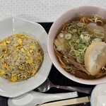 長尾 中華そば - 【弘前店限定】あっさり（850円）＋半チャーハン（500円）