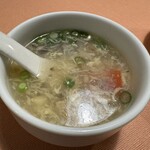 福天 - セットのスープ