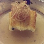 日本料理 晴山 - アナゴと冬瓜のみょうが乗せ