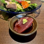 日本酒と海鮮と焼き鳥 個室居酒屋 縁や - マグロ！