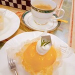 プリマヴェーラ - 以前食べた桃のケーキ