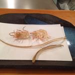 からさわ - 海老の頭と穴子ボーン