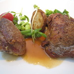 ル・ヴァンキャトル - ランチ・肉料理（ホロホロ鳥のロティ）