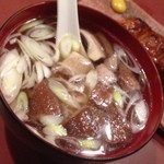 炭火焼とり 安喜 - 鴨スープ