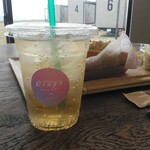 Cafe BOARD WALK - モーニングセットのジンジャ－エール