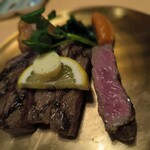 ステーキハウス キッチンリボン - 黒毛和牛ステーキ150g