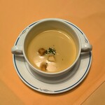 ステーキハウス キッチンリボン - コーンスープ