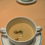 ステーキハウス キッチンリボン - コーンスープ